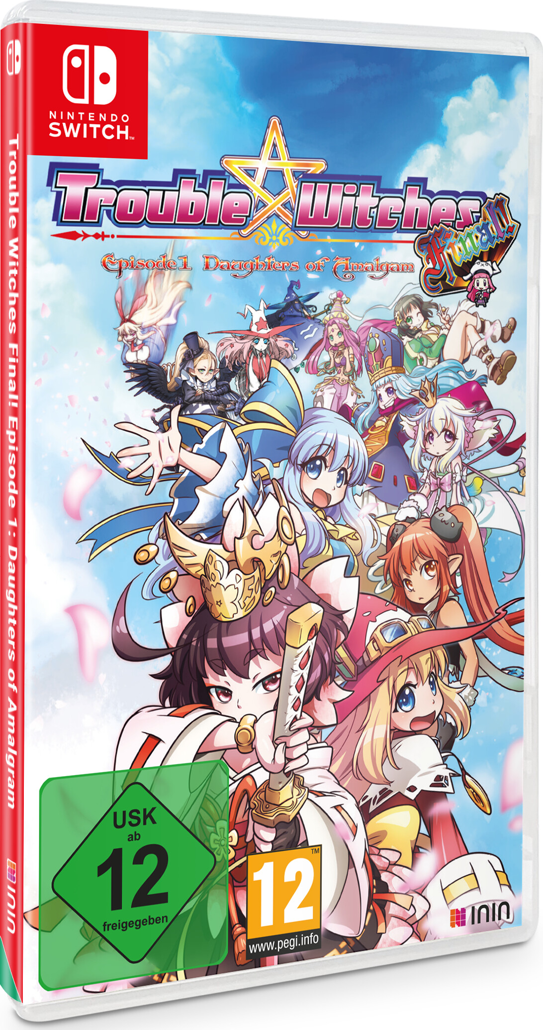 Trouble Witches Final: Episode 1 - Daughters Of Amalgam (limited Edition) - Nintendo Switch