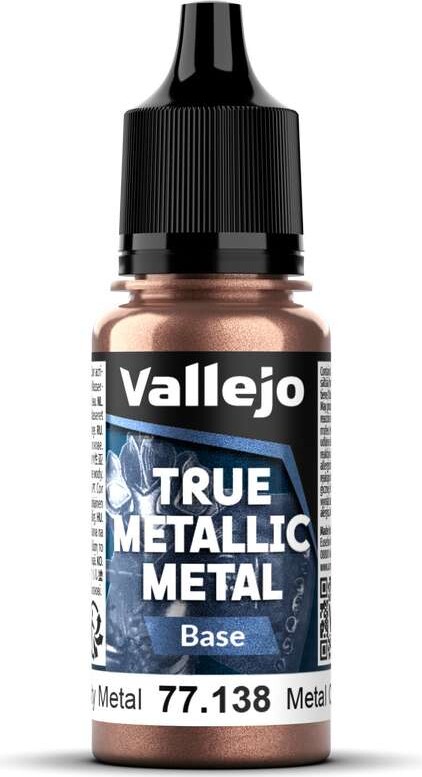 Vallejo 77.138 - True Metallic Metal Base - Rusty Base 18 Ml