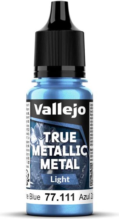 Vallejo 77.111 - True Metallic Metal Light - Sapphire Blue 18 Ml