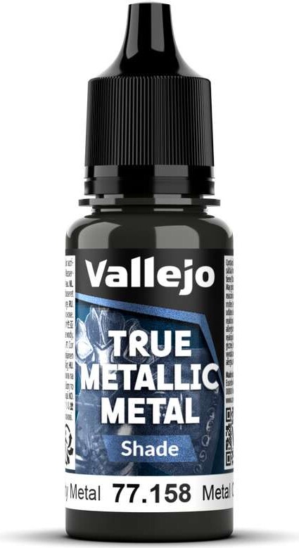 Vallejo Maling - True Metallic Metal: Shade - Rusty Metal - 18ml