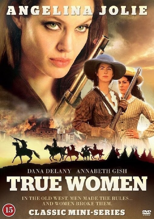 True Women (mini-series) DVD - starring Angelina Jolie, Dana Delany and Annabeth Gish