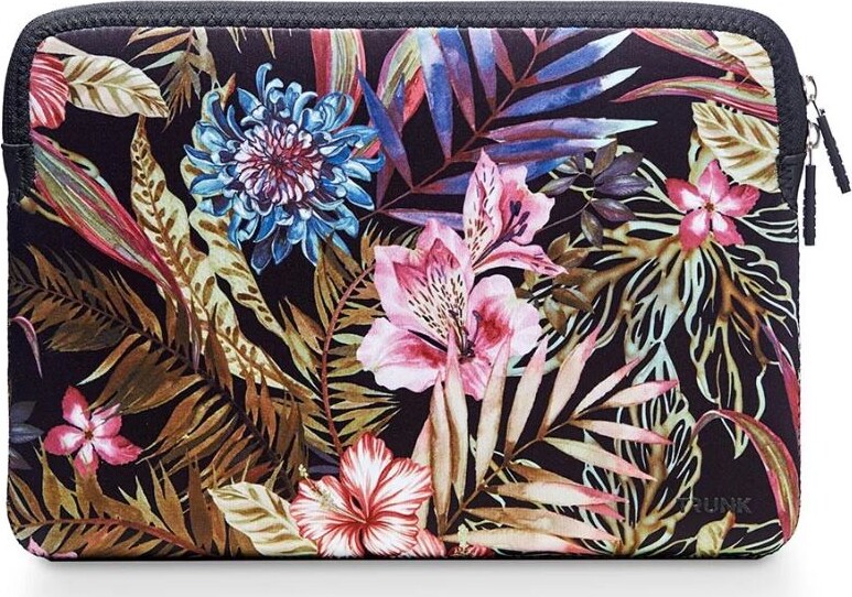 Trunk - Computer Sleeve - 13" Tommer - Neopren - Blomstret