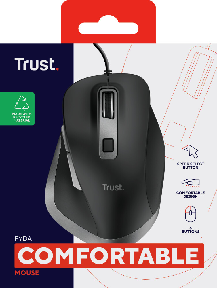 Trust - Mus - Fyda - Sort