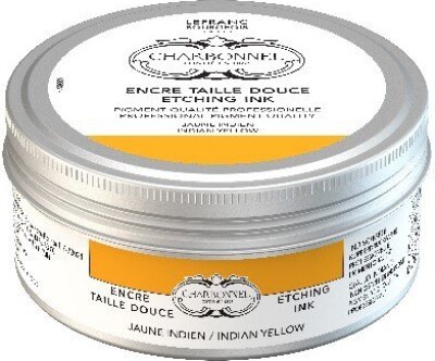 Se Charbonnel - Etching Ink - Tryksværte - Indian Yellow 200 Ml hos Gucca.dk