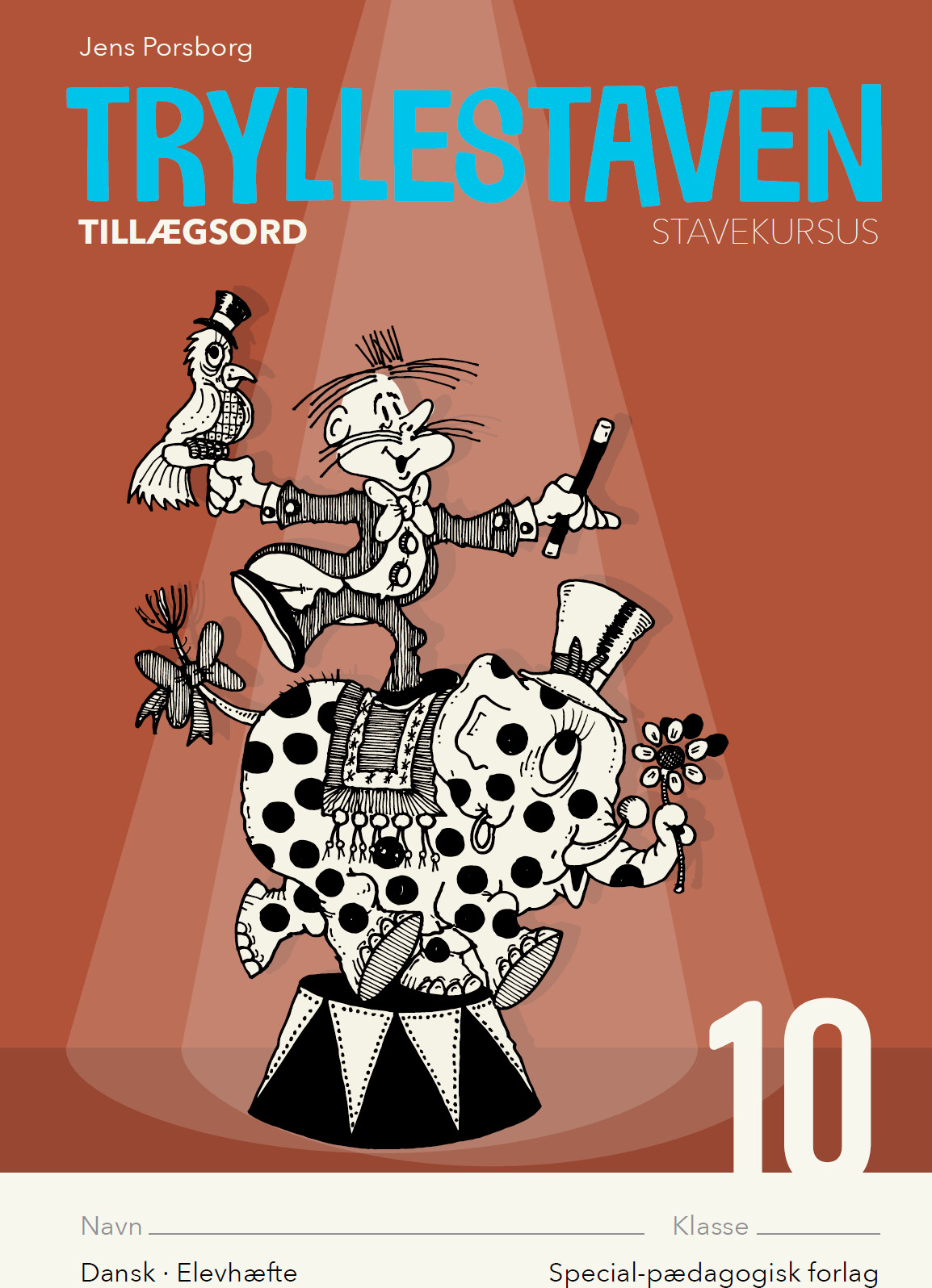 Tryllestaven 10. Tillægsord - 5 Stk - Jens Porsborg Larsen - Bog