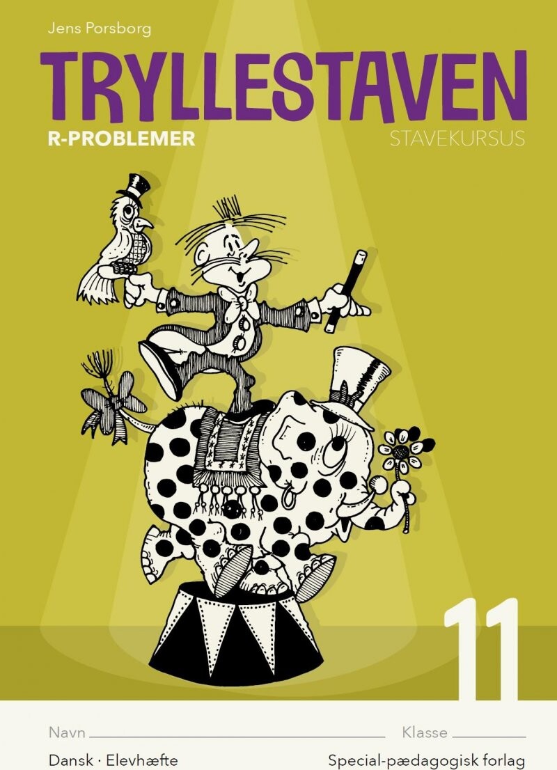 Tryllestaven - Stavekursus 11 - R-problemer - 5 Stk - Bog