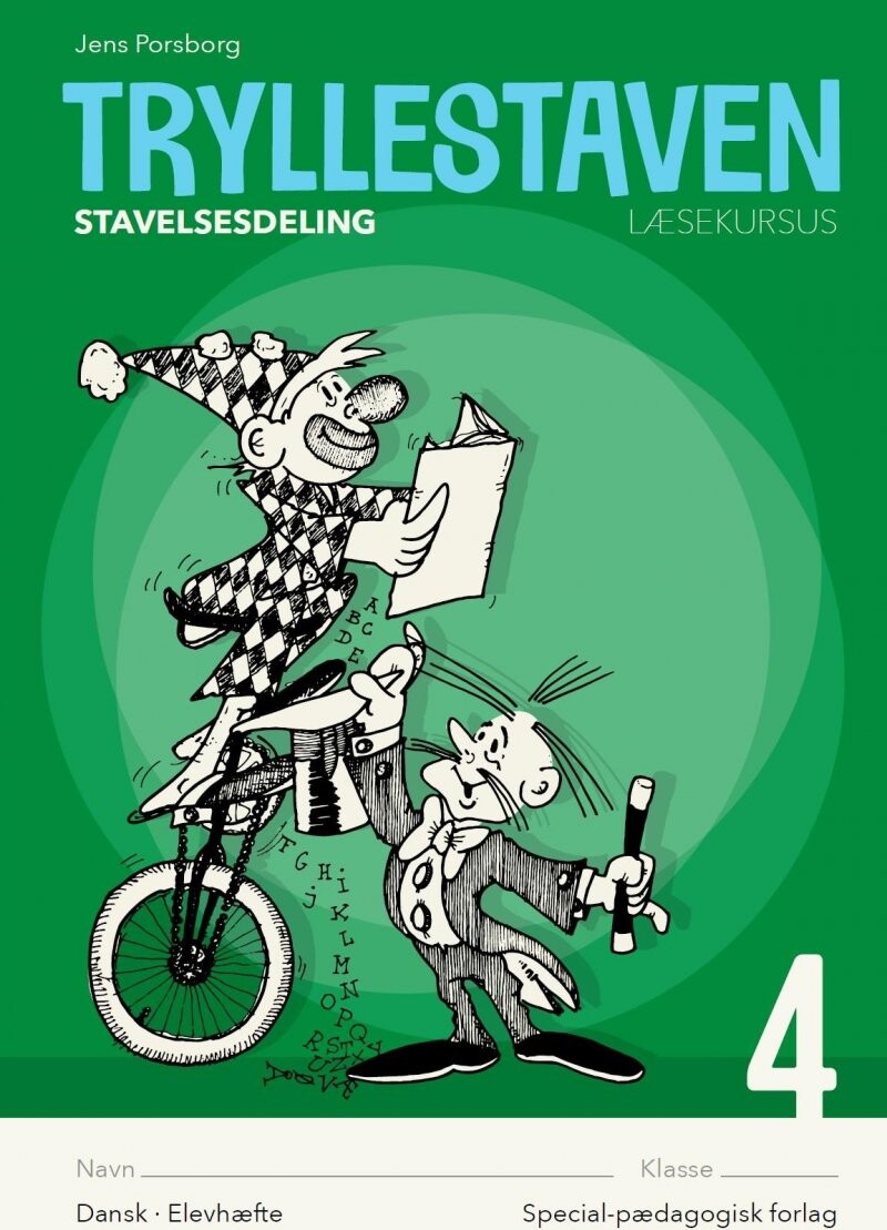 Tryllestaven Læsekursus 4 - 5 Stk - Jens Porsborg Larsen - Bog