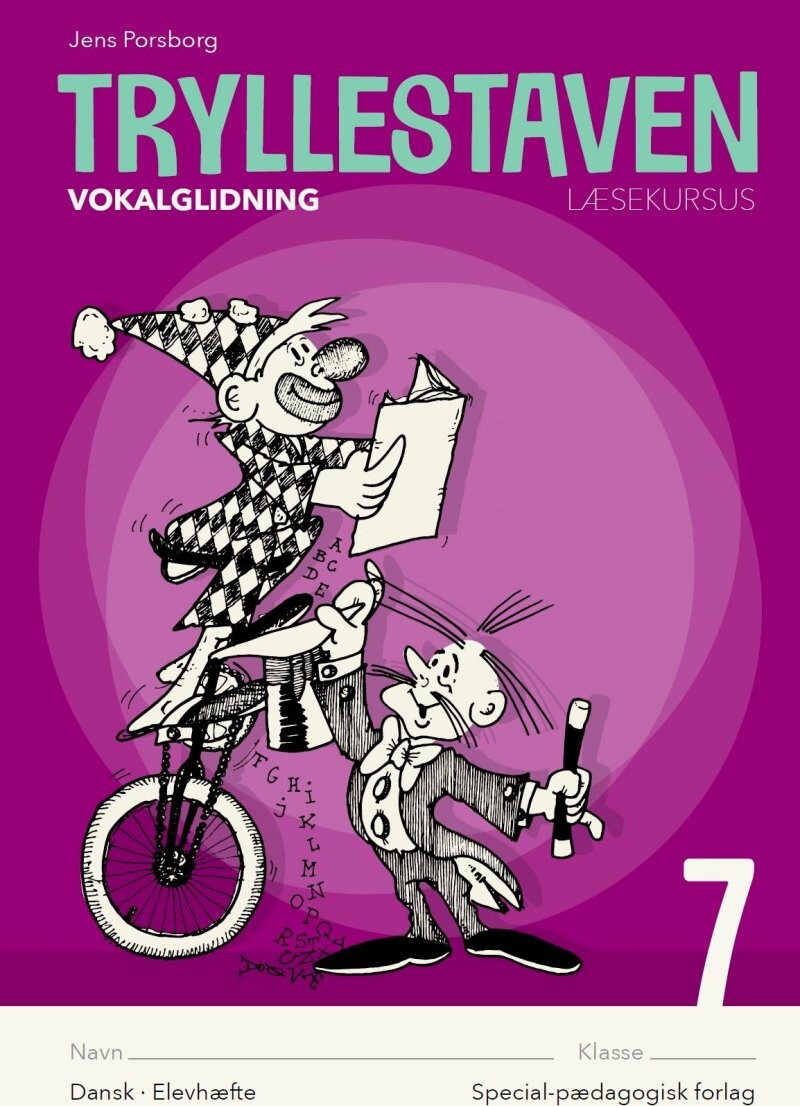 Tryllestaven Læsekursus 7 - 5 Stk - Jens Porsborg Larsen - Bog