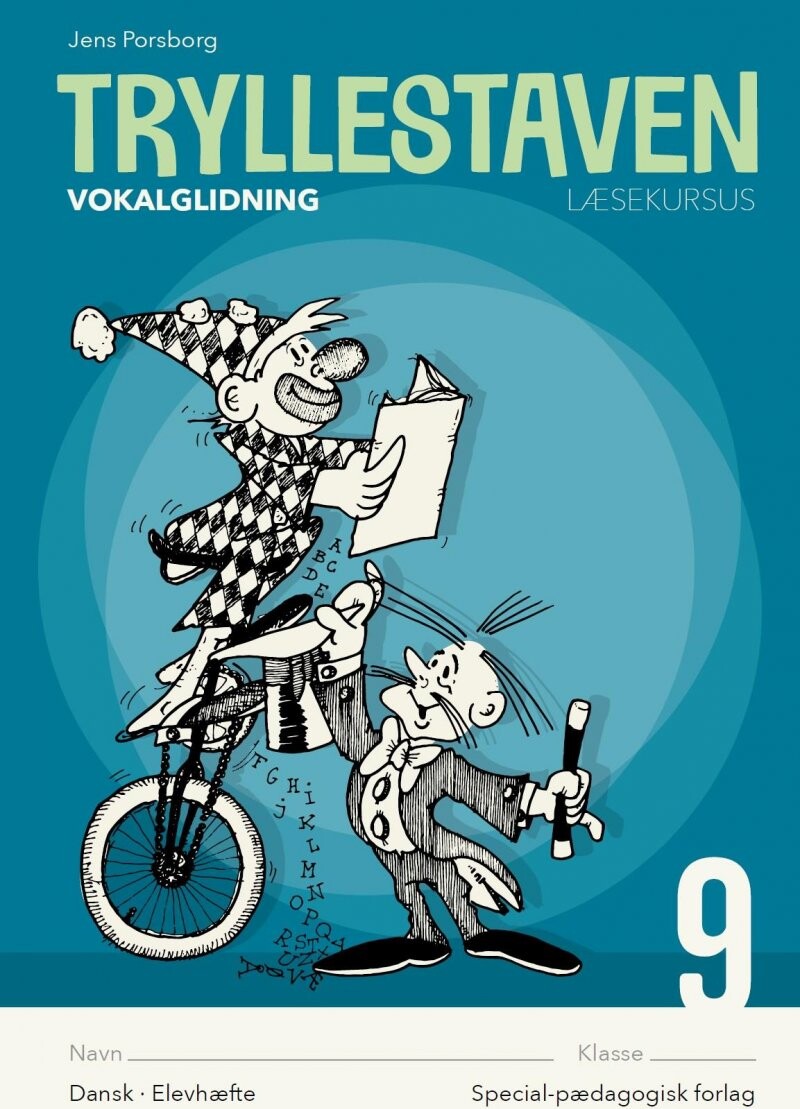 Tryllestaven Læsekursus 9 - 5 Stk - Jens Porsborg Larsen - Bog