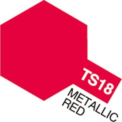 Tamiya Spraymaling - Ts-18 Metallic Red Gloss - 85018