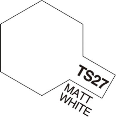 Tamiya Spraymaling - Ts-27 Matt White Flat - 85027