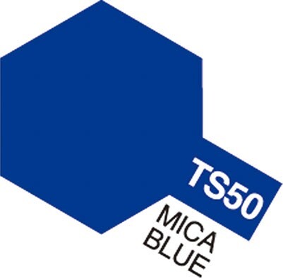 Tamiya Spraymaling - Ts-50 Mica Blue Gloss - 85050