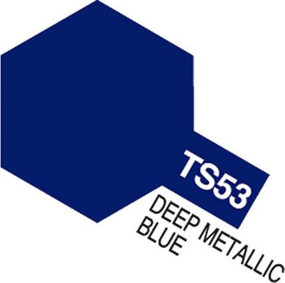 Tamiya Spraymaling - Ts-53 Deep Metallic Blue Gloss - 85053