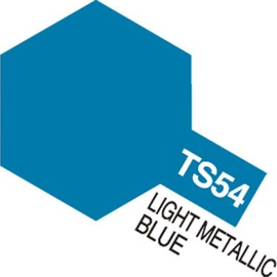 Tamiya Spraymaling - Ts-54 Light Metallic Blue Gloss - 85054