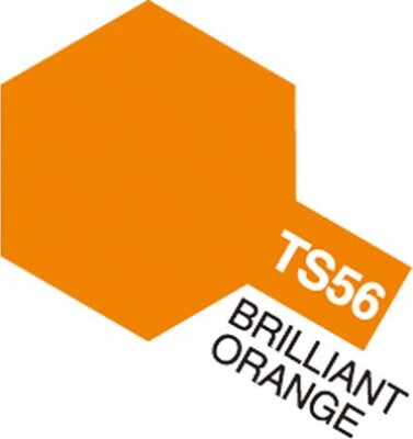 Tamiya Spraymaling - Ts-56 Brilliant Orange Gloss - 85056