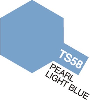 Tamiya Spraymaling - Ts-58 Pearl Light Blue Gloss - 85058