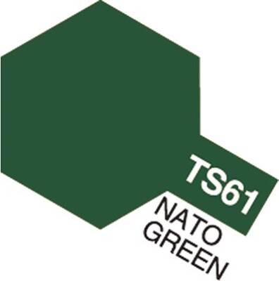 Tamiya Spraymaling - Ts-61 Nato Green Flat - 85061