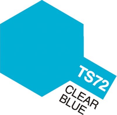 Tamiya Spraymaling - Ts-72 Clear Blue Gloss - 85072