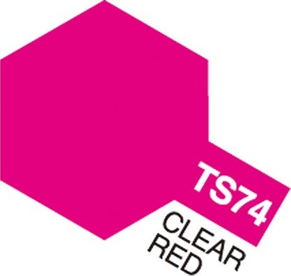 Tamiya Spraymaling - Ts-74 Clear Red Gloss - 85074