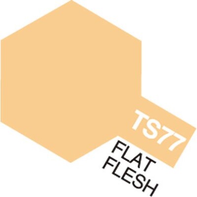 Tamiya Spraymaling - Ts-77 Flat Flesh - 85077