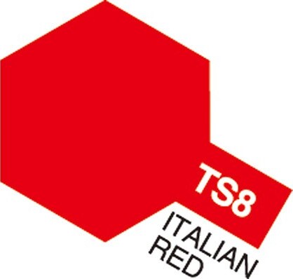 Tamiya Spraymaling - Ts-8 Italian Red Gloss - 85008