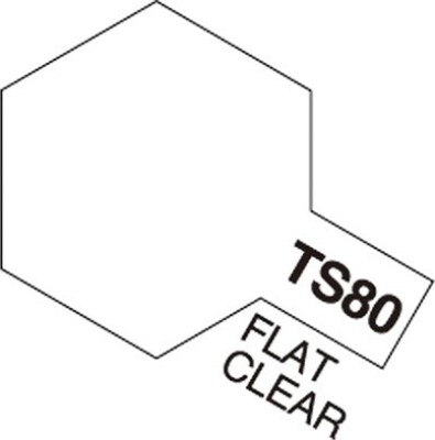 Tamiya Spraymaling - Ts-80 Flat Clear - 85080