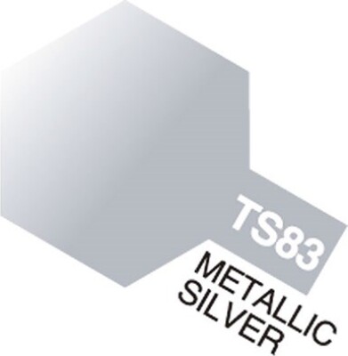 Tamiya Spraymaling - Ts-83 Metallic Silver Gloss - 85083