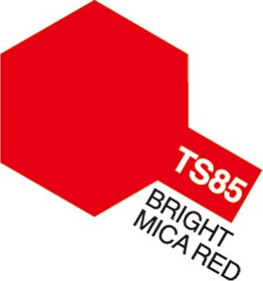 Tamiya Spraymaling - Ts-85 Bright Mica Red Gloss - 85085
