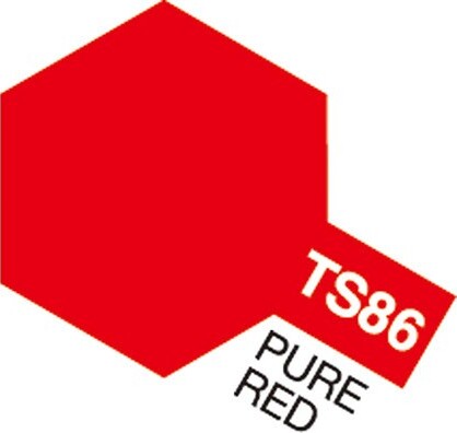 Tamiya Spraymaling - Ts-86 Pure Red Gloss - 85086