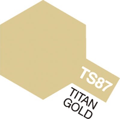 Tamiya Spraymaling - Ts-87 Titan Gold Gloss - 85087