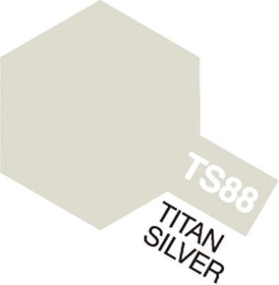 Tamiya Spraymaling - Ts-88 Titan Silver Gloss - 85088