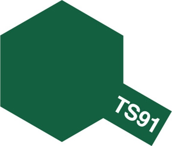 Tamiya Spraymaling - Ts-91 Dark Green Jgsdf Flat - 85091