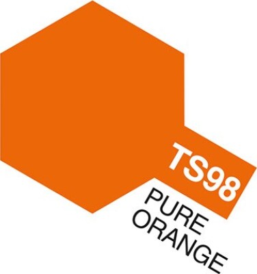 Tamiya Spraymaling - Ts-98 Pure Orange Gloss - 85098