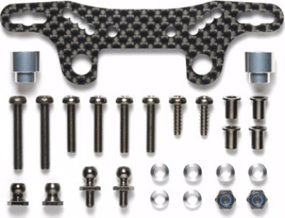 Tt-02 Carbon Damper Stay Ii (3.5mm Thick) - 54947 - Tamiya