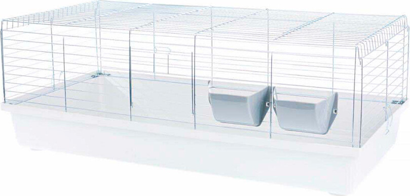 Tukan Pet Products - Rabbit 120 Kaninbur - Grå - 118 X 58 X 45 Cm