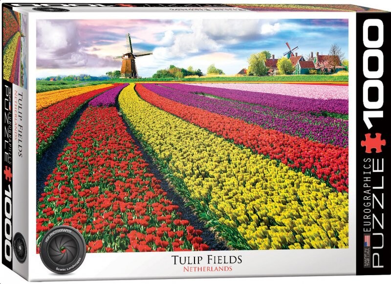 Billede af Puslespil Med 1000 Brikker - Tulip Marker