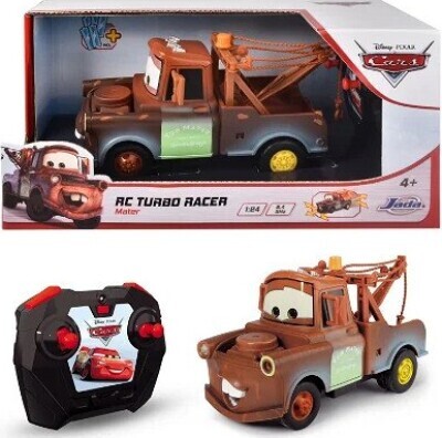 Fjernstyret Bumle Bil - Disney Cars - Turbo Racer - 1:24