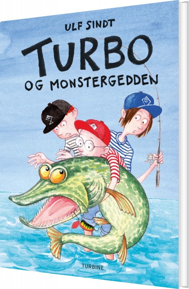Billede af Turbo Og Monstergedden - Ulf Sindt - Bog hos Gucca.dk