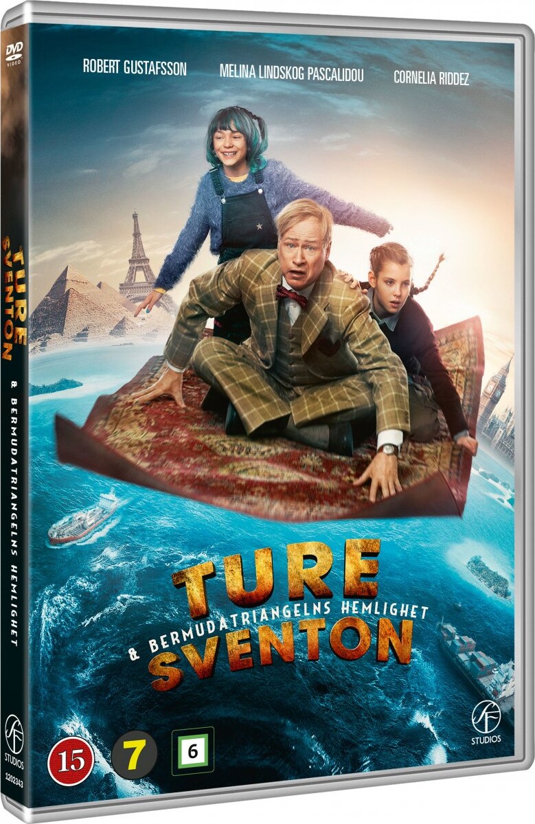 Ture Sventon Och Bermudatriangelns Hemlighet - DVD - Tv-serie