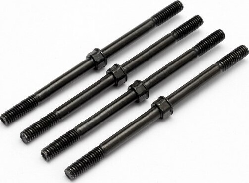 Turnbuckle M4x70mm (4pcs) - Hp93535 - Hpi Racing