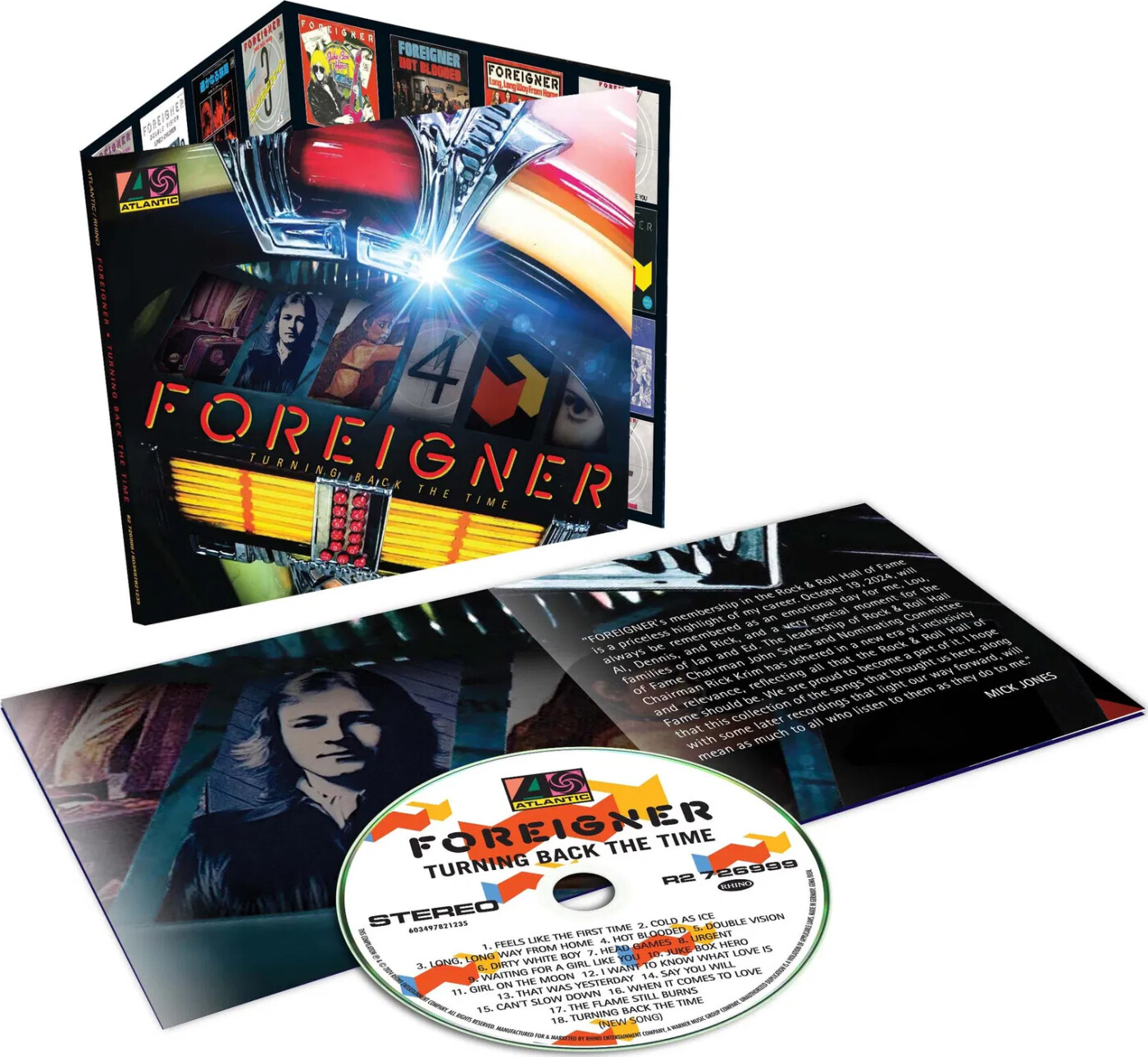 Foreigner - Turning Back The Time - CD