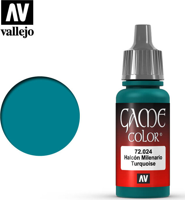 Billede af Turquoise 18ml - 72024 - Vallejo hos Gucca.dk