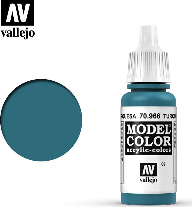 Billede af Turquoise Mat 17ml - 70966 - Vallejo
