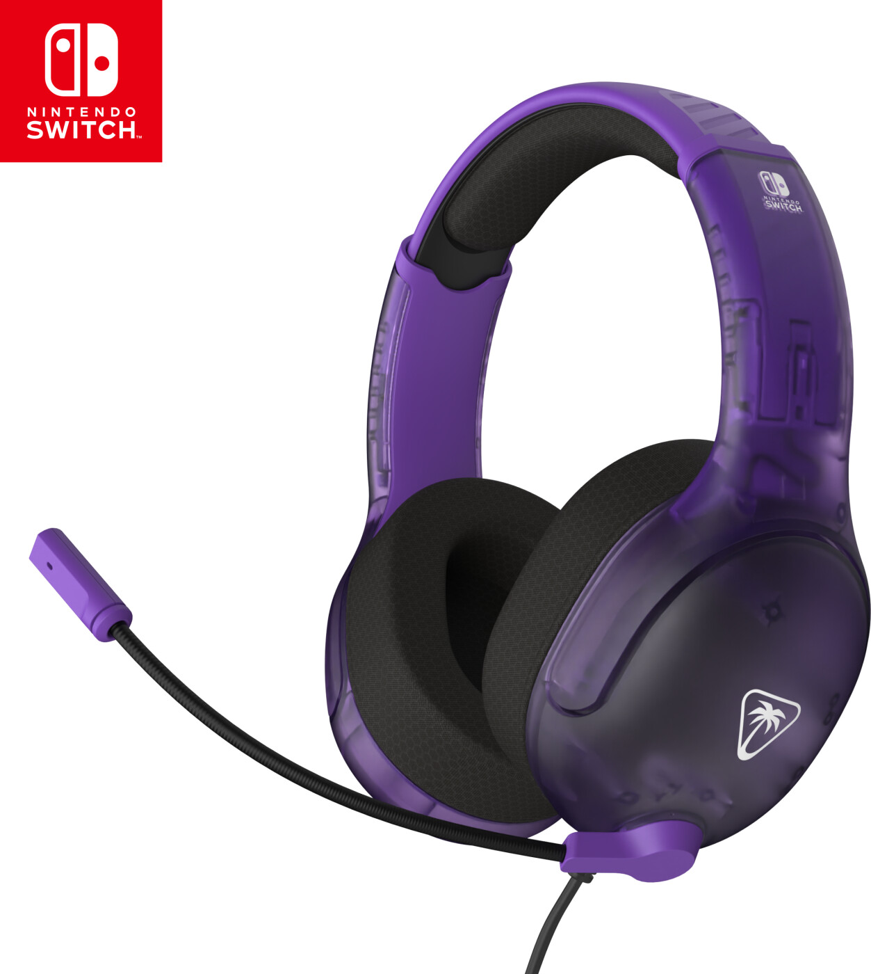 Turtle Beach Airlite Fit Headset Ghost Purple billede