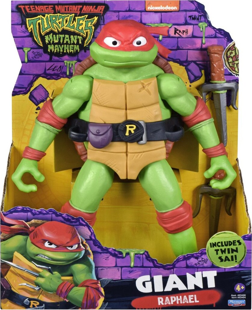 Ninja Turtles Figur - Giant Raphael - Mutant Mayhem - 30 Cm