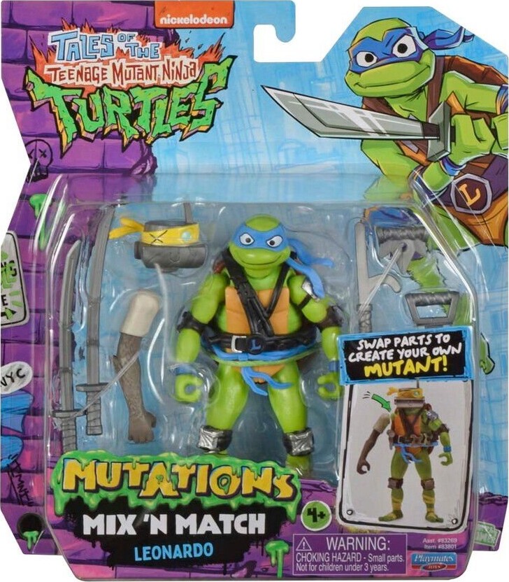 Turtles - Mutationernes Fortællinger Basis Figur Asst.