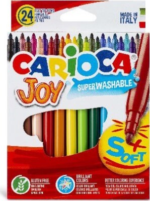 Carioca - Joy Tusser - Sæt Med 24 Farver