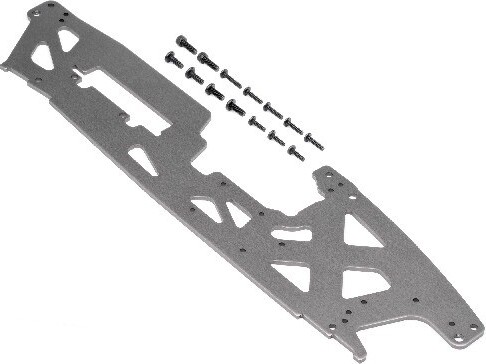 Tvp Chassis (right/gray/3mm) - Hp108940 - Hpi Racing