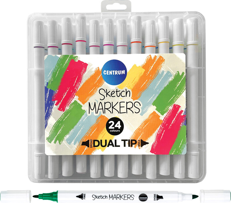 Twin Markers 24 Stk Etui - Centrum
