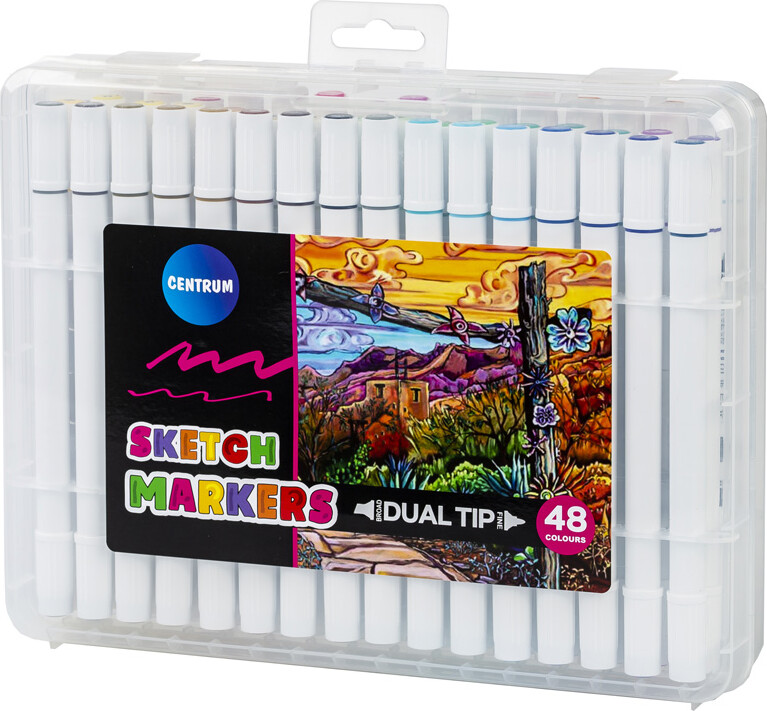 Twin Markers 48 Stk Etui - Centrum
